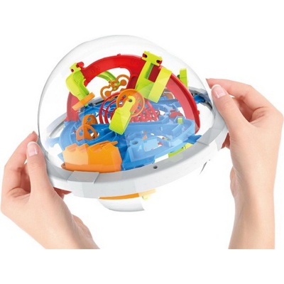 Teddies Hlavolam edukační koule 100 kroků 12 cm