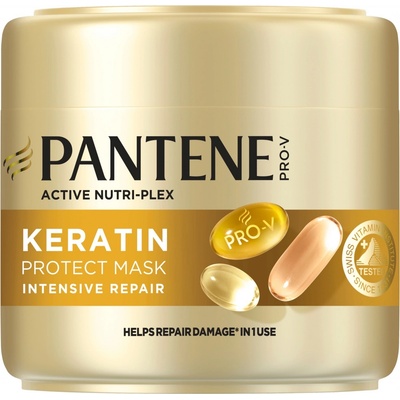 Pantene Pro-V Repair Protect Keratin Protect maska pokročilá keratínová regeneračná formula 300 ml