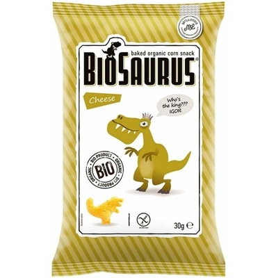 Mc LLOYD 's BioSaurus Bezlepkové syrové kukuričné chrumky 30 g