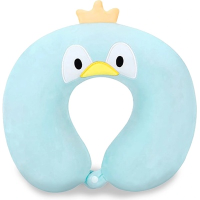 Kufreplus Cestovný vankúš s pamäťovou penou TPMF27 Tučniak 28x30