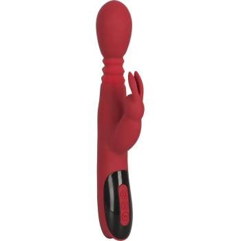 You2Toys Silicone Rabbit Vibrator with Vibrating, Thrusting, Rotating & Warming Function