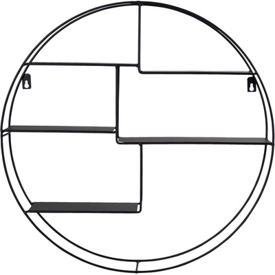 House Nordic Черен двуетажен метален рафт Genk - House Nordic (4292140)