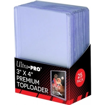Ultra Pro Toploader 3x4 Thick Clear Regular 55pt Balenie