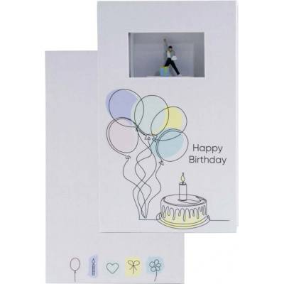 Noch Dárkový box „Happy Birthday“ ručně malované