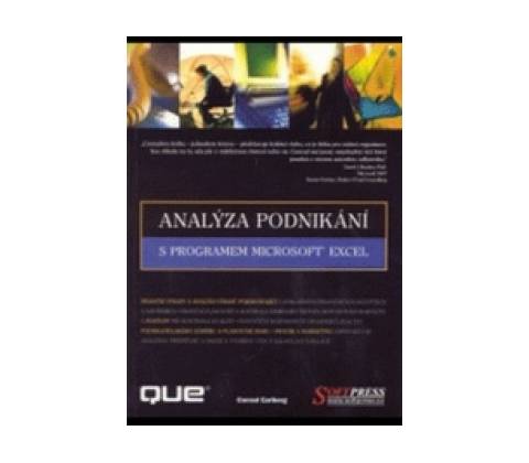 Analýza podnikání s programem Microsoft Excel