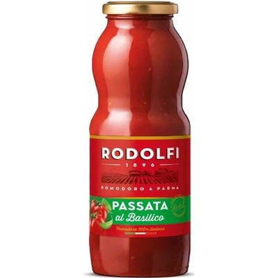 Rodolfi Paradajkový pretlak s bazalkou Passata Basilico 690 g