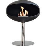Cocoon Fires Pedestal Black/SS Камини