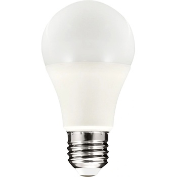 Polux GOLDLUX Polux LED žiarovka E27 A60 8W = 60W 720lm 3000K Warm 360° GOLDLUX Mikrovlnný senzor pohybu + súmraku