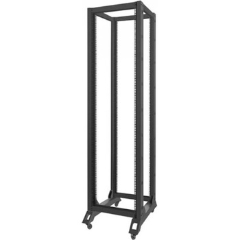 Lanberg open rack 42U 600x800, black (OR01-6842-B)