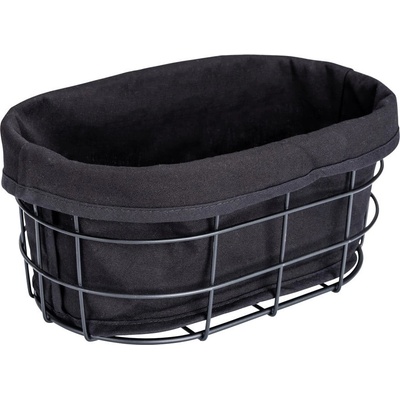Wenko Black Outdoor Kitchen Bela košík na pečivo černá