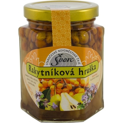 Švorc Pečený čaj Rakytníková hruška sklo 275 ml