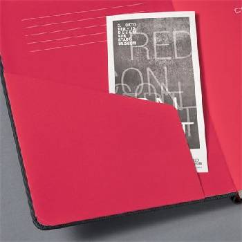SIGEL Conceptum Zápisník exkluzívny A5 linajkový tvrdá obálka Red Edition 97 listov
