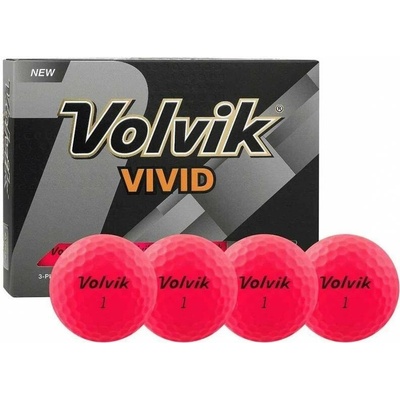 Volvik Vivid růžové 3 x 3 ks
