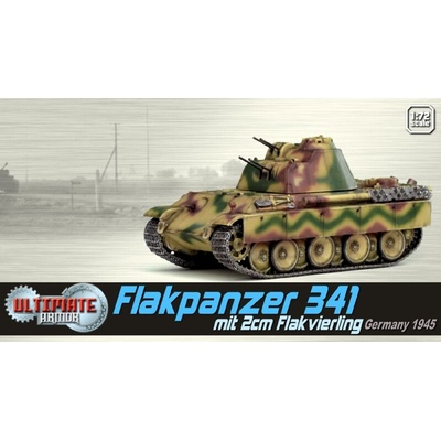 Dragon 2cm Vierling Flakpanzer German Army Germany 1945 1:72