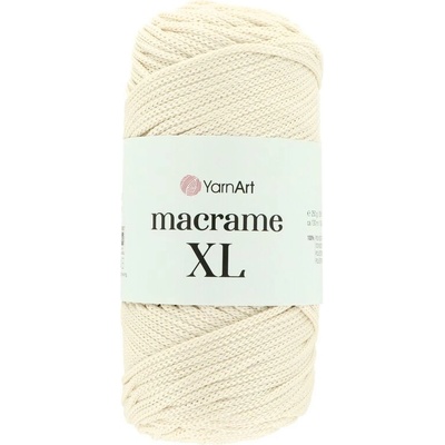 YarnArt Macrame XL 137 slonovinová
