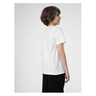 4F t shirt 4FJSS23TTSHM293 bílá