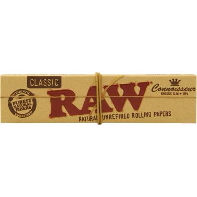 Raw Papers Connoisseur King Size filtračné papiere 110 mm