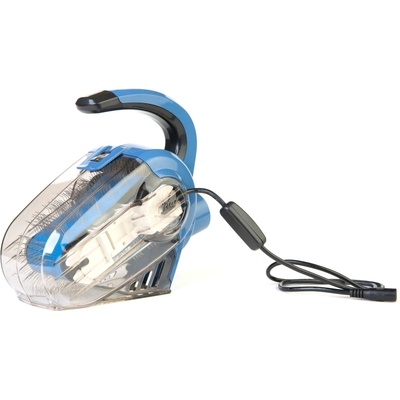 ADB Petite elektrický vyčesávací kartáč na kudrnaté psy Modrá kompletní sestava 8 x 16 x 18 cm