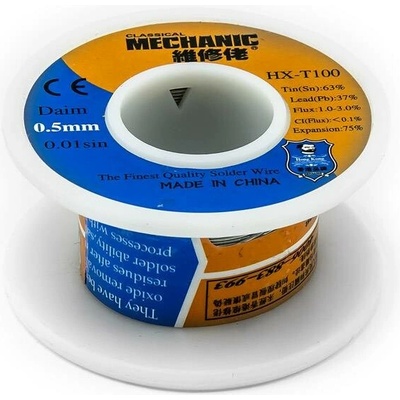 Trubičkový cín 0.5mm Sn63Pb37 40g