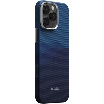 PITAKA Magsafe Калъф за iPhone 16 Pro Max, Pitaka Edge Over the Horizon Case, Син (KI1602POTH)