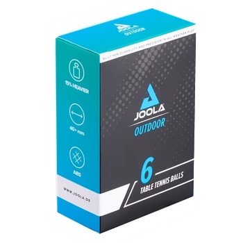 JOOLA Топчета за тенис на маса, 6 бр. joola outdoor