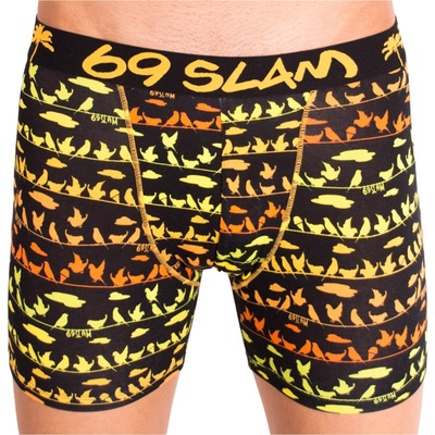 69slam Мъжки боксерки 69SLAM fit bamboo bird 69slam | Cheren Mnogotsveten | МЪЖЕ | XS