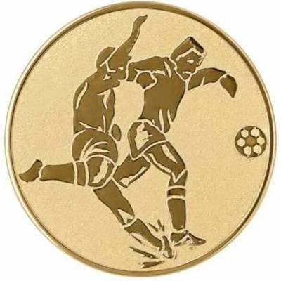 Emblém 50mm "Fotbal" zlatý 1065008