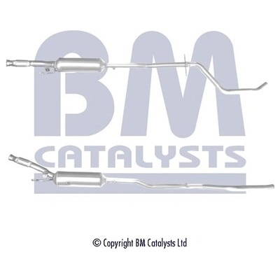 Filter sadzí/pevných častíc výfukového systému BM CATALYSTS BM11320H