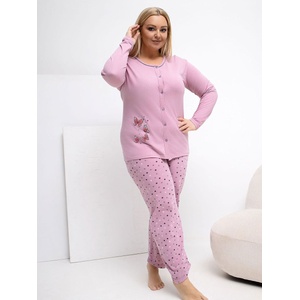 Forever Pink Дамска пижама макси размер модел 223304 Forever Pink