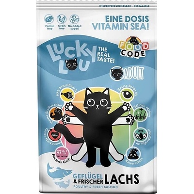 Lucky Lou Adult Poultry & Lachs s lososem 0,75 g