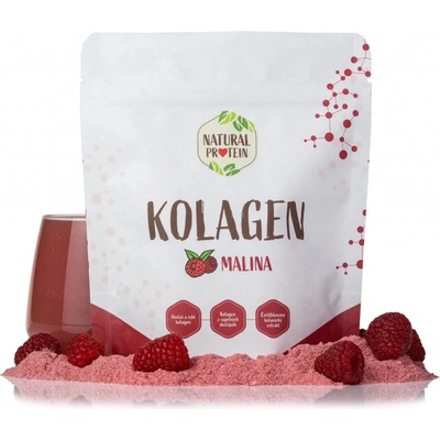 NaturalProtein Kolagen Malina 300 g