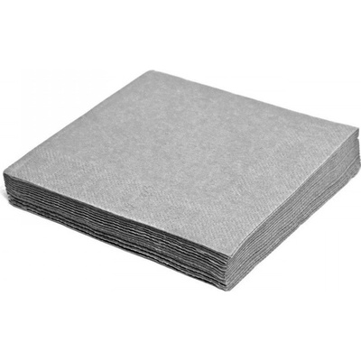 Wimex ubrousky 2V šedé 250ks 33x33cm