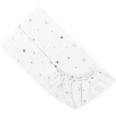 Lorelli Чаршаф от ранфорс с ластик Lorelli - Honey Bunny, 70 х 140 х 15 cm, бежов (20051346501)