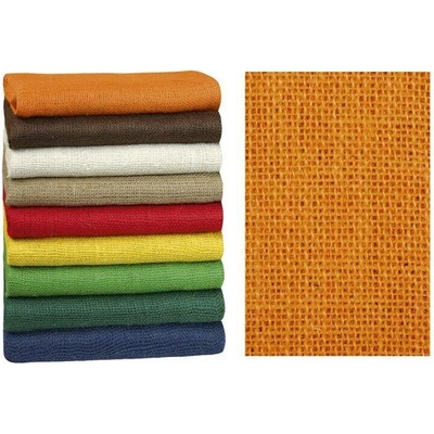 Bellatex Dekorační jutová plachetka 1,3m x 3m oranžová