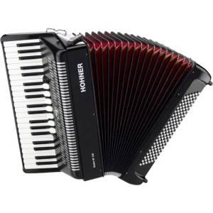 Hohner Bravo III 120 Пиано акордеон Black (A16822)