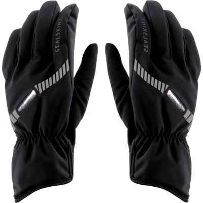 Sealskinz Waterproof All Weather LED Cycle Glove Black XL Велосипед-Ръкавици
