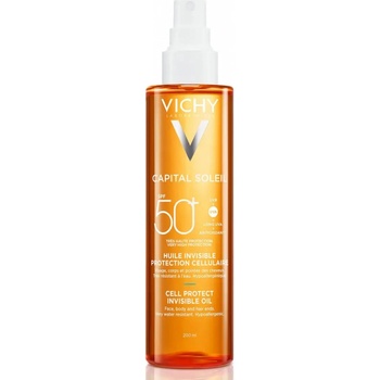 VICHY CAPITAL SOLEIL SPF50+ Neviditeľný ochranný olej 200 ml