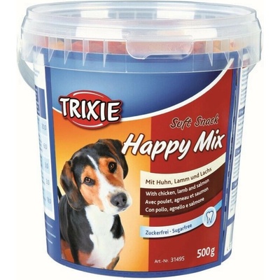 Trixie Maškrta Soft Snack Happy Mix Vedro 500 g