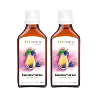 2x YaoMedica Švestkový nápoj 100 ml