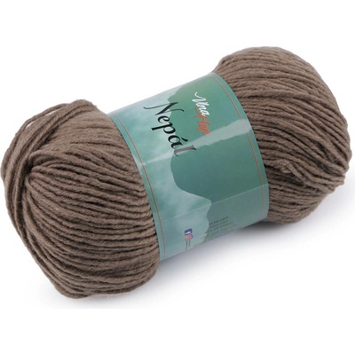 Pletací příze Nepál 100 g Varianta: 3 (6225) béžová, Balení: 1 ks 53057/132040/246623