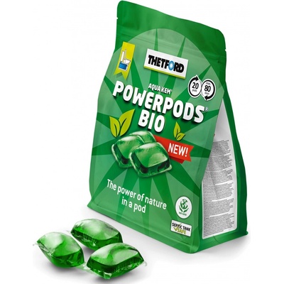 Thetford POWERPODS ORGANIC Tablety do odpadní kazety 20 ks