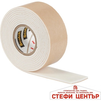 Image 1 of Paolo Двойнолепящо тиксо 3M Scotch FIX 19мм х 1.5м до 5кг за огледало (29119)