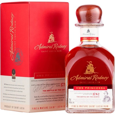 ADMIRAL Rodney HMS Princessa 40% 0,7 l (dárčekove balenie)