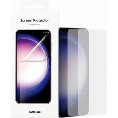 Samsung Оригинален Протектор за Samsung S23 Plus, Screen Folio Glass EF-US916CTE, Прозрачен (EF-US916CTEGWW)