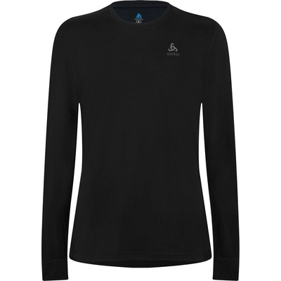 Odlo Men's Merino Baselayer Top - BLACK