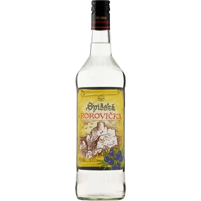 Spišská Borovička 38% 0,7 l (čistá fľaša)