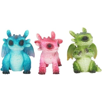 Nemesis Now Комплект статуетки Nemesis Now Adult: Humor - Tiny Dragons, 6.3 cm (U2766G6)