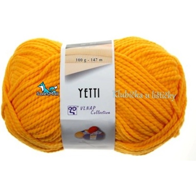 Vlnap Příze Yetti 54460 - šafránově žlutá