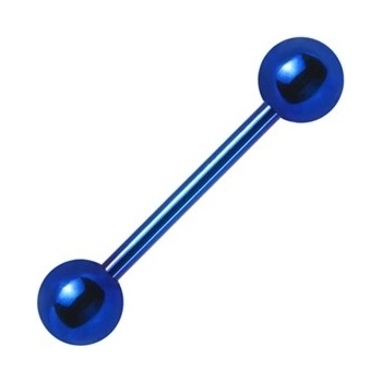 Šperky4U piercing do jazyka tmavě modrý PJ01132-1616