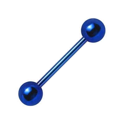 Šperky4U piercing do jazyka tmavě modrý PJ01132-1616